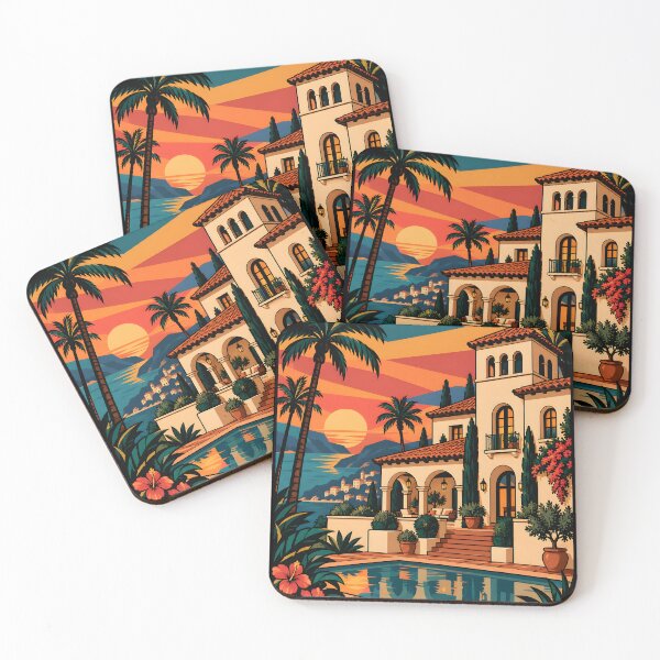 Item preview, Andalusian Sunset Estate designed and sold by DrawingAndText.