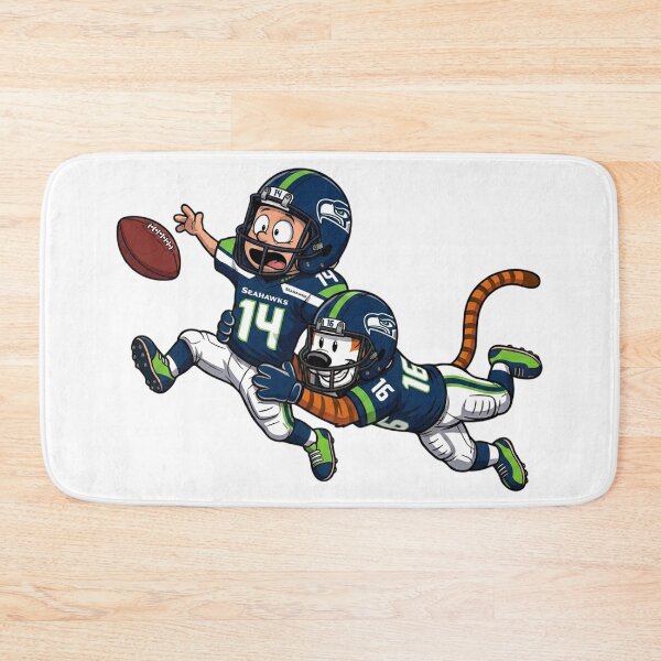 Item preview, Calvin And Hobbes Seattle Football Action Fan designed and sold by DamianRoy88.