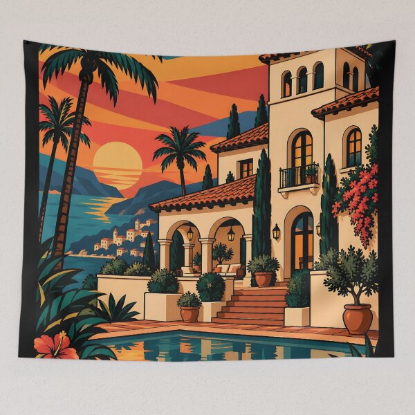 Item preview, Andalusian Sunset Estate designed and sold by DrawingAndText.
