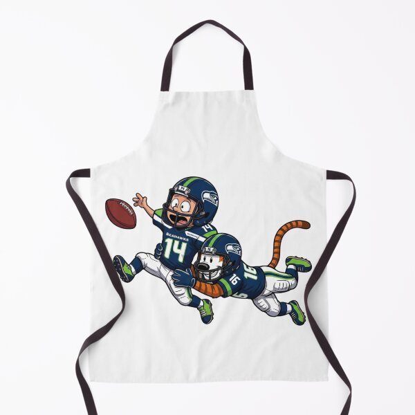 Item preview, Calvin And Hobbes Seattle Football Action Fan designed and sold by DamianRoy88.