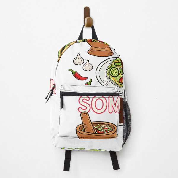 Item preview, SOM TAM Thai Food Lover Spicy Salad Culinary Illustration T-Shirt designed and sold by viinnzArt.