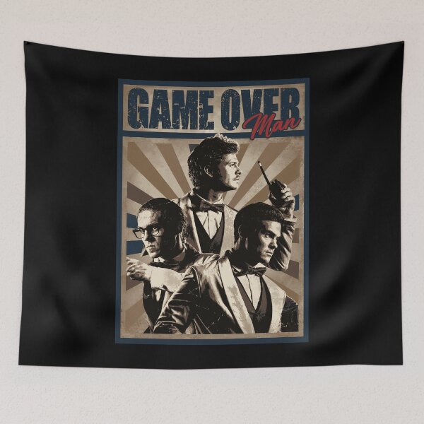 Aperçu de l'œuvre Game over man créée et vendue par VerdePlantTees.