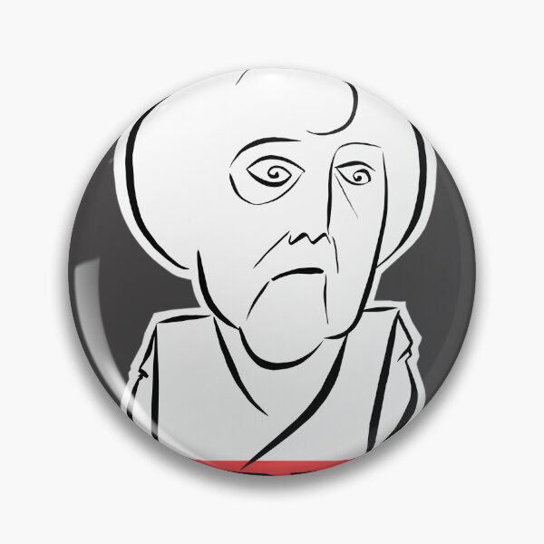 Item preview, Angela Merkel Portrait Artwork - Inspirational Political Leader Illustration designed and sold by Medjz.