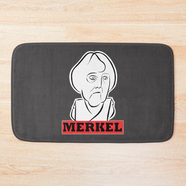 Item preview, Angela Merkel Portrait Artwork - Inspirational Political Leader Illustration designed and sold by Medjz.