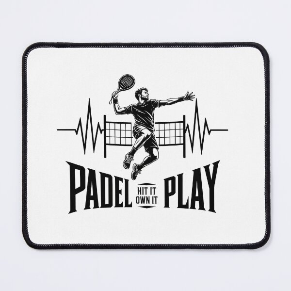 Item preview, Mens Padel Tennis Heartbeat Design | Padel Player designed and sold by StyxIND.