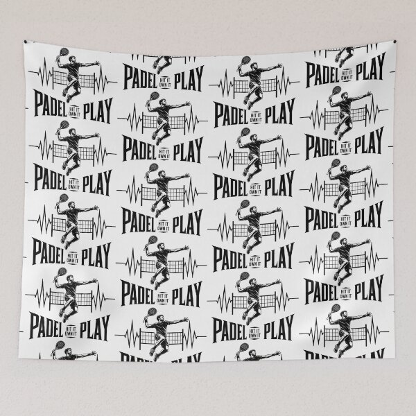 Item preview, Mens Padel Tennis Heartbeat Design | Padel Player  designed and sold by StyxIND.