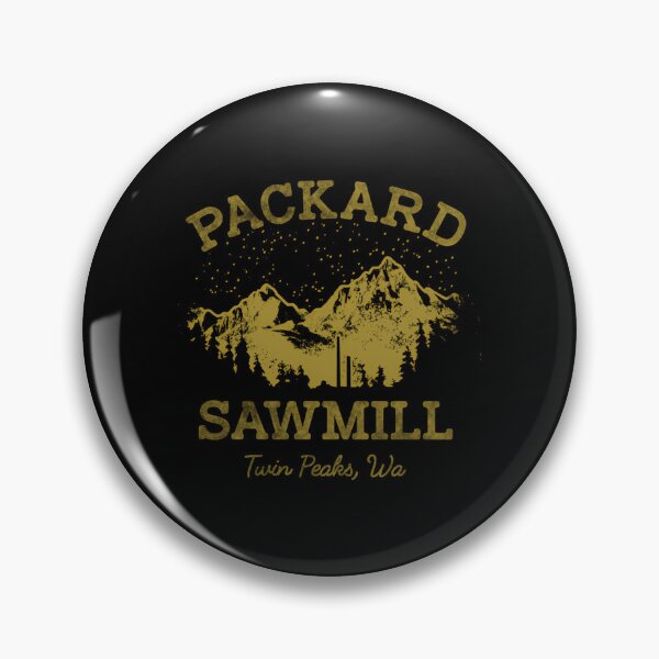 Item preview, Twin Peaks Packard Sawmill Distressed Retro Vista Logo designed and sold by AdelineStamm.