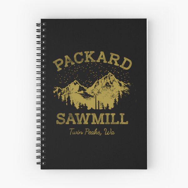 Item preview, Twin Peaks Packard Sawmill Distressed Retro Vista Logo designed and sold by AdelineStamm.