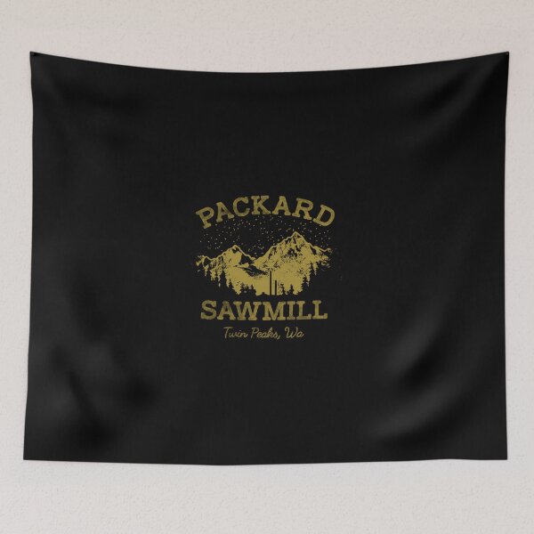 Item preview, Twin Peaks Packard Sawmill Distressed Retro Vista Logo designed and sold by AdelineStamm.