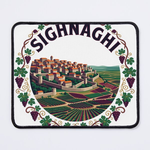 Item preview, Sighnaghi Georgia Sticker designed and sold by Imaginarium of Chaos falcon88 .