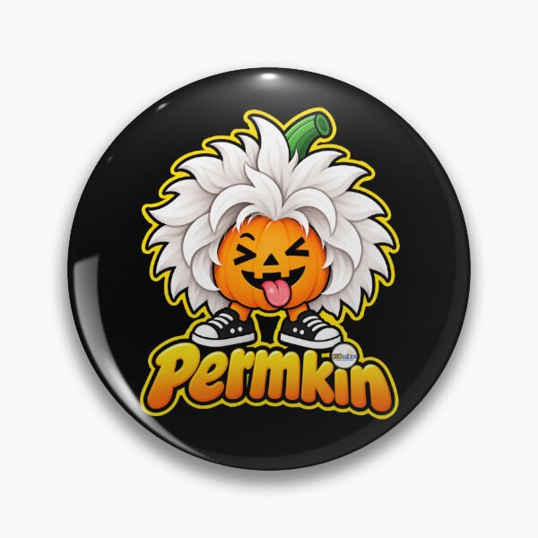 Item preview, Einstein Inspired Permkin Halloween Pumpkin Pun designed and sold by PUNserious.