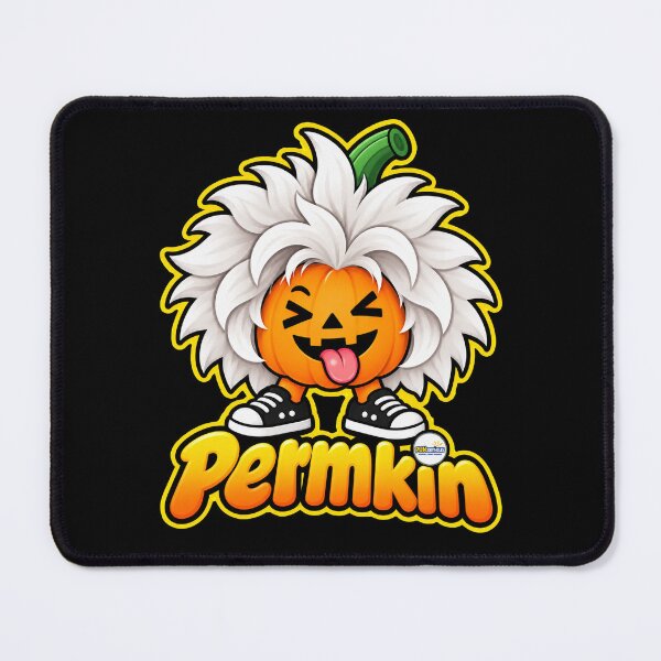 Item preview, Einstein Inspired Permkin Halloween Pumpkin Pun designed and sold by PUNserious.