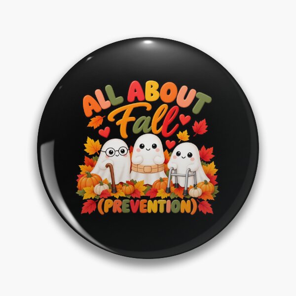 Item preview, Cute Ghosts Fall Prevention Autumn Leaves Pumpkins designed and sold by Dmo3HarkoArt.