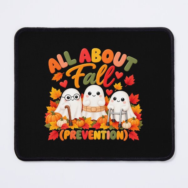 Item preview, Cute Ghosts Fall Prevention Autumn Leaves Pumpkins designed and sold by Dmo3HarkoArt.