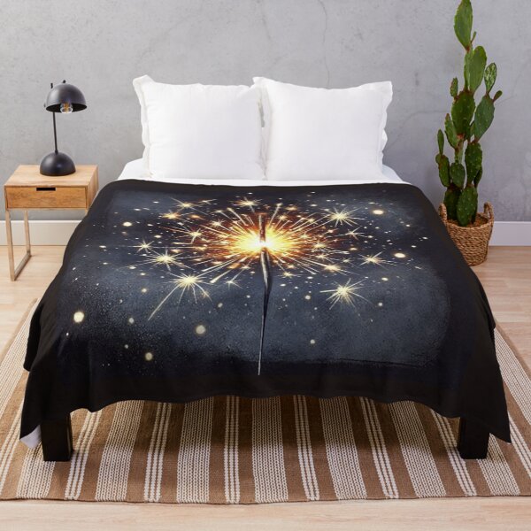 Item preview, Golden Sparkler Festival Fireworks Night Artwork  designed and sold by NivyasArtistry.