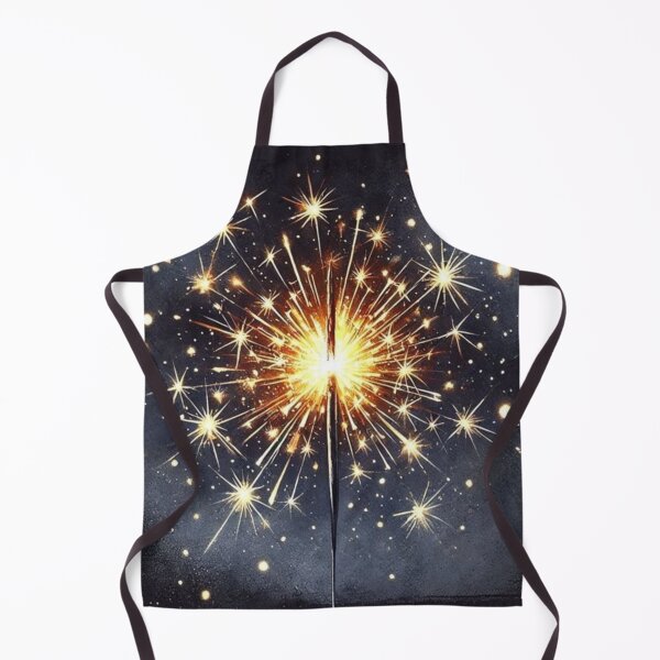 Item preview, Golden Sparkler Festival Fireworks Night Artwork  designed and sold by NivyasArtistry.