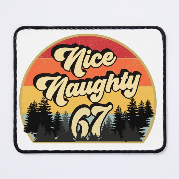 Item preview, Nice Naughty 67 Christmas Vintage Quote – Funny Xmas 6 7 Brainrot Boys Kids Teens designed and sold by belladesign7.