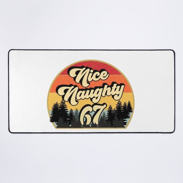 Item preview, Nice Naughty 67 Christmas Vintage Quote – Funny Xmas 6 7 Brainrot Boys Kids Teens designed and sold by belladesign7.