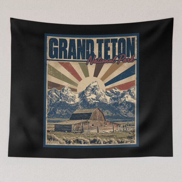 Item preview, Grand Teton National Park designed and sold by VerdePlantTees.
