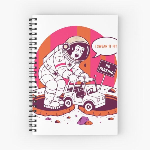 Item preview, Astronaut Parallel Parking Lunar Rover Funny designed and sold by Bright Idea Bazaar.