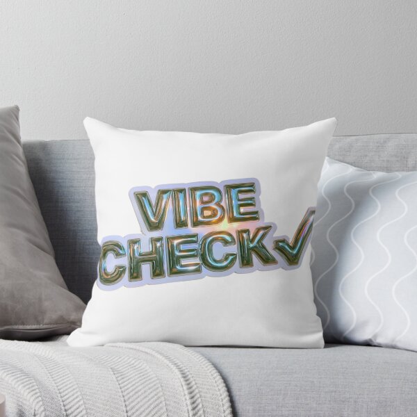 Item preview, Vibe Check Trendy Internet Culture Meme Graphic designed and sold by NicolasGlowArt.