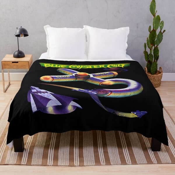 Item preview,  Bold Rock And Roll Inspired Bl.Ue O.Ys.Ter C.Ult Artwork With Cosmic Style designed and sold by PinkPanther98.