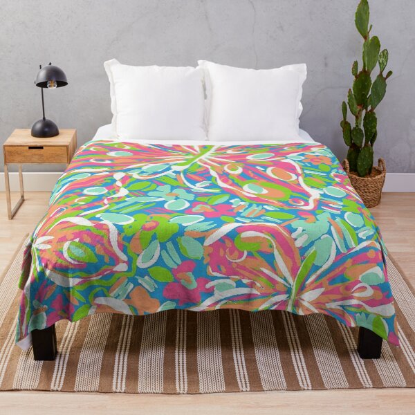 Item preview, butterfly lilly colorful designed and sold by JamisonGoyettez.