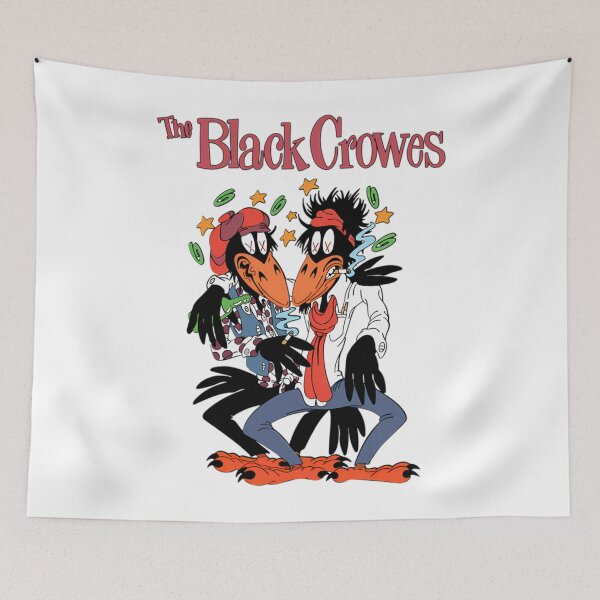 Item preview, cartoon crows smoking and dancin rock band designed and sold by JazmineMosley.
