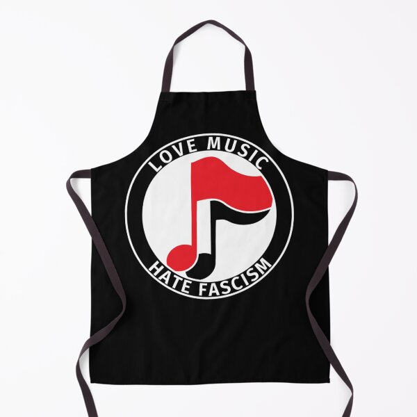 Item preview, Antifa logo love music hate fascism designed and sold by herocityartwotk.