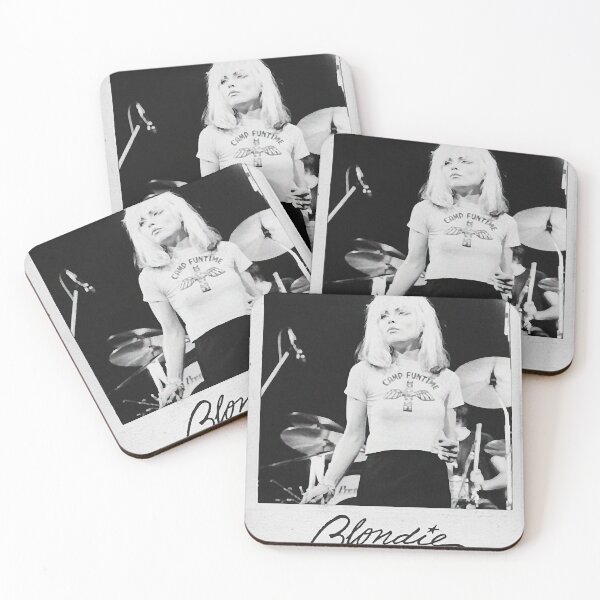 Item preview, Women Blondie Black and White Polaroid Photo Vintage Band designed and sold by EzekielDea.