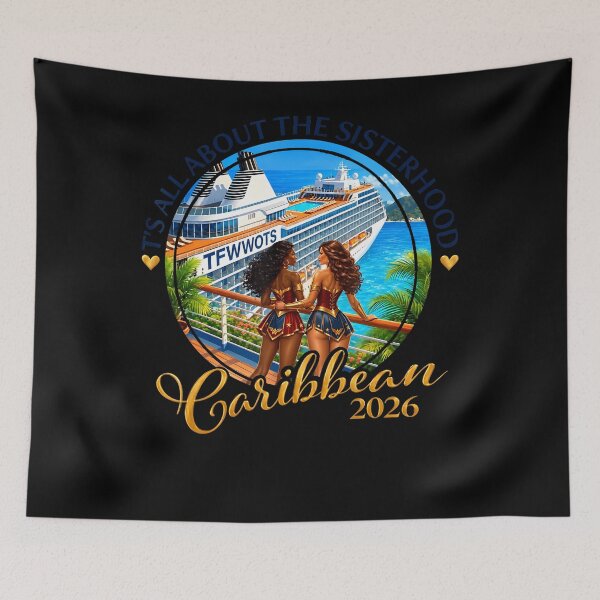 Item preview, Cute All About The Sisterhood Caribbean Cruise 2026 Take2 designed and sold by Tomtomatos.