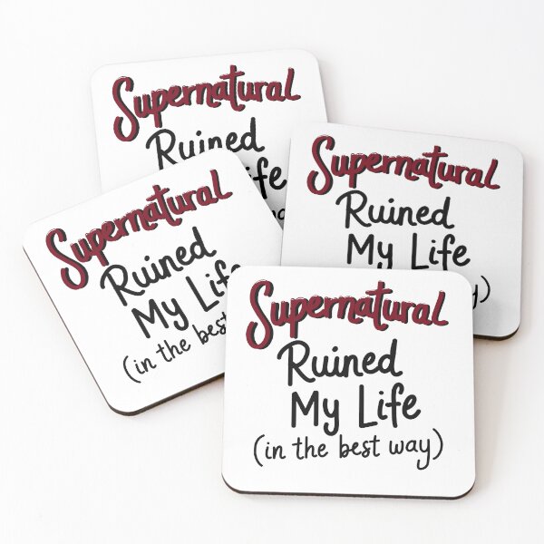 Item preview, Supernatural ruined my life designed and sold by TineHunterArt.