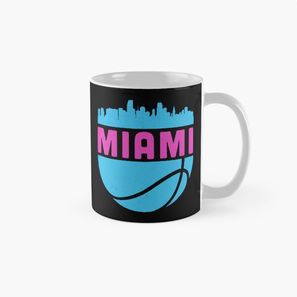 Item preview, Miami City Skyline Basketball Sports Pride Art designed and sold by sandylel.