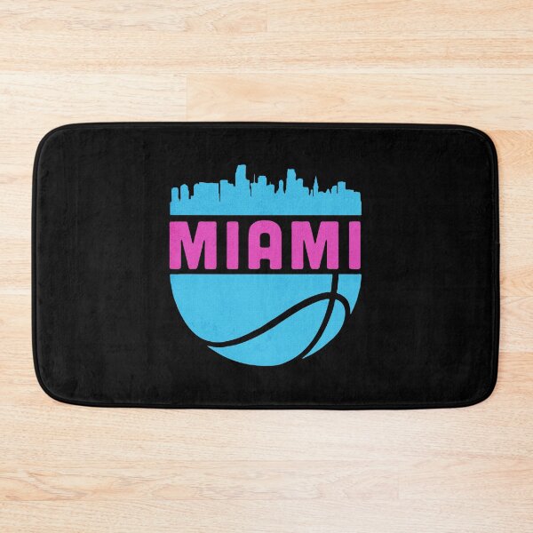 Item preview, Miami City Skyline Basketball Sports Pride Art designed and sold by sandylel.