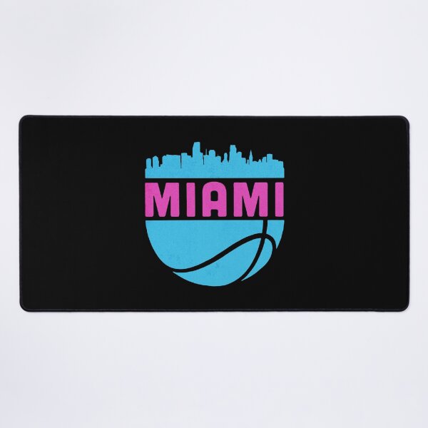 Item preview, Miami City Skyline Basketball Sports Pride Art designed and sold by sandylel.