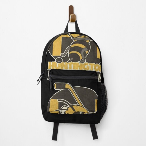 Item preview, Vintage Mascot Angry Hornet Hockey Player Crest designed and sold by BurrellFournier.