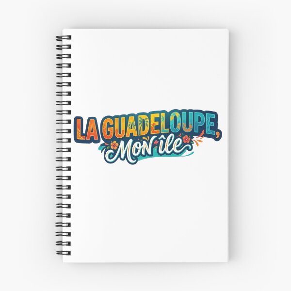 Artikelvorschau, Guadeloupe, meine Insel – Tropische Typografie & Hibiskusblüten entworfen und verkauft von heritage-supply.