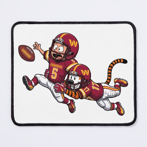 Item preview, Calvin And Hobbes Washington Football Action Fan designed and sold by DamianRoy88.