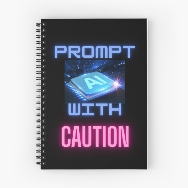 Item preview, Prompt AI with caution designed and sold by Legacy Supreme.