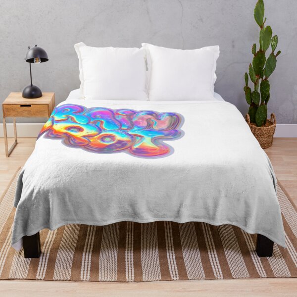 Item preview, Brain Rot Iridescent Bubble Text Internet Meme designed and sold by NicolasGlowArt.