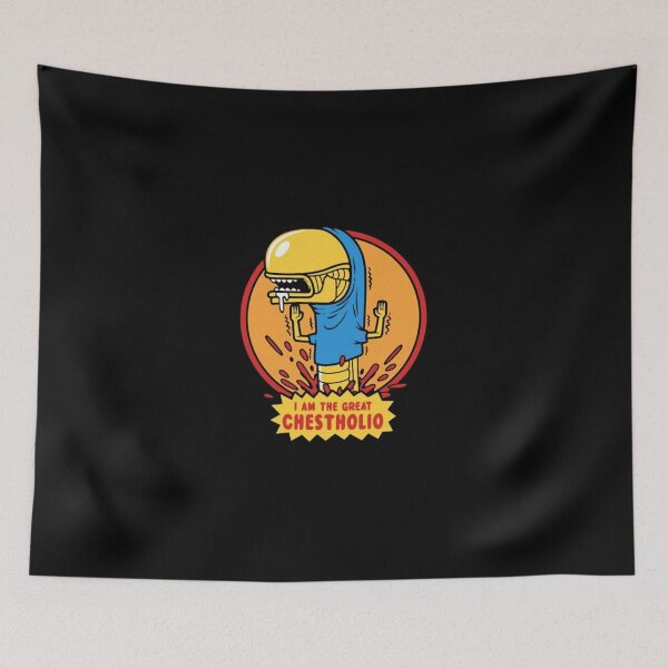 Item preview, Funny Cartoon Alien Mascot Satire Badge designed and sold by BurrellFournier.