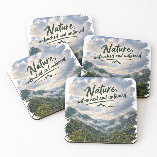 Item preview, Nature Untouched and Untamed Mountain Wilderness T-Shirt designed and sold by EdgeSphere.