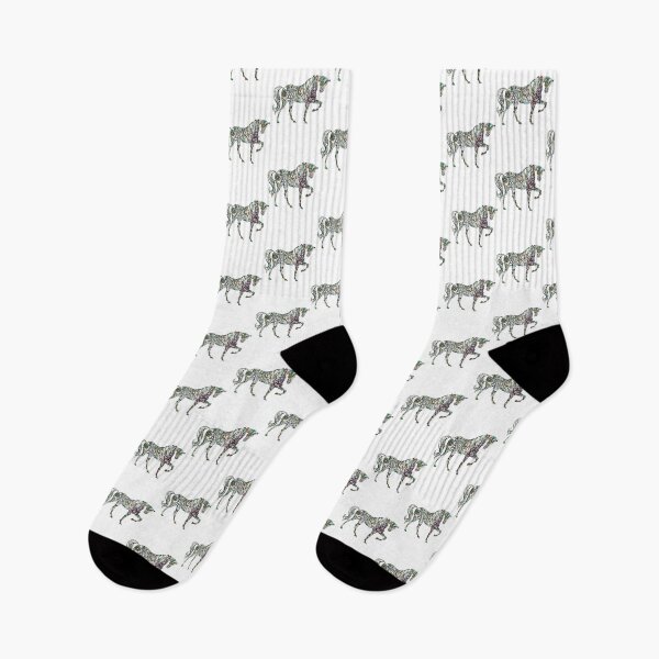 Item preview, Elegant Equine Art Featuring a Trotting Horse Silhouette designed and sold by SHVKERstyle.