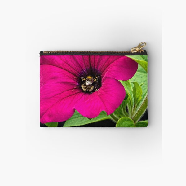 Item preview, Vibrant Purple Flower with Bee designed and sold by Astute-Artio-Photography.