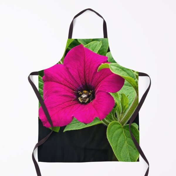 Item preview, Vibrant Purple Flower with Bee designed and sold by Astute-Artio-Photography.