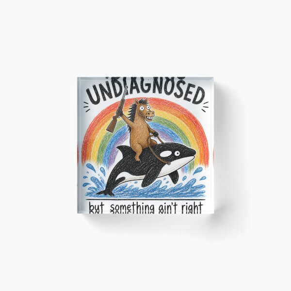 Item preview, Undiagnosed But Something Ain'T Right designed and sold by BellaGraphicCo.