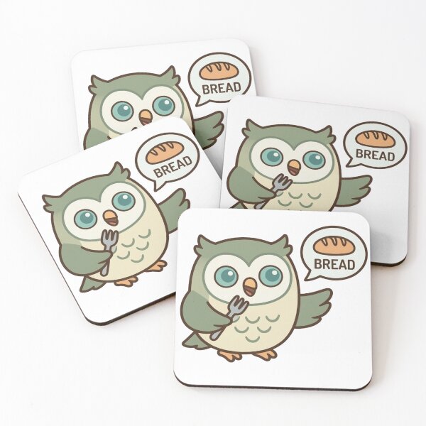Item preview, Bread Owl designed and sold by WittyOwlet.