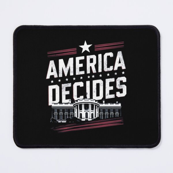 Item preview, Patriotic American White House Election Typography designed and sold by BurrellFournier.