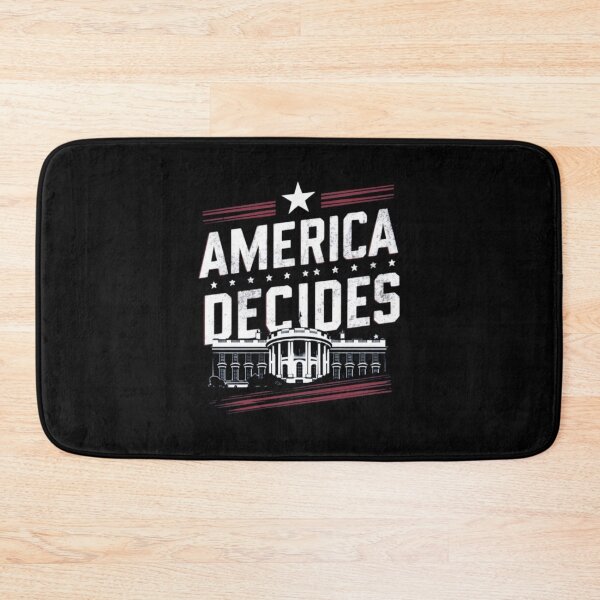 Item preview, Patriotic American White House Election Typography designed and sold by BurrellFournier.