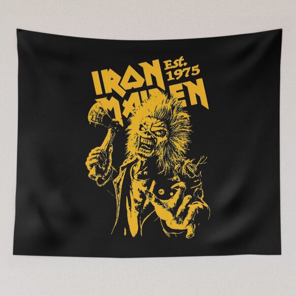 Item preview, Iron Eddie Axe Tie Dye Heavy Metal Band  designed and sold by IhanVaanMaArt.